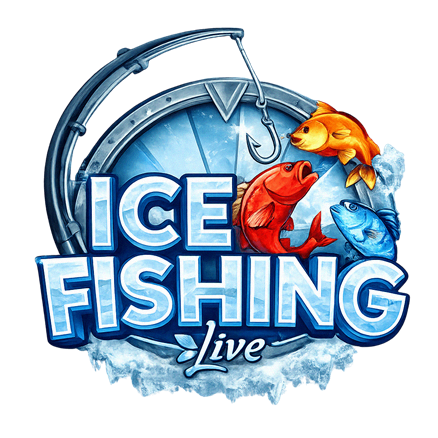 Slotul Ice Fishing cu tematică de pescuit la gheață și multiplicatori de câștig